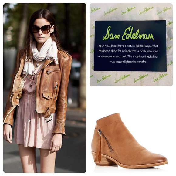 🛍️SOLD🛍️ Sam Edelman – Packer Bootie - DEEP SADDLE LEATHER - Picture 2 of 12